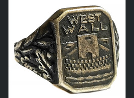 Third Reich West Wall ring / from Stalingrad