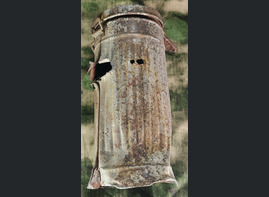 Gas mask canister / from Kaluga