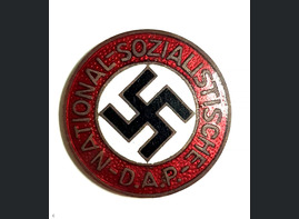 NSDAP Party Badge / from Stalingrad
