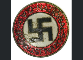 NSDAP Party Badge / from Novgorod