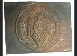 Hitler-Jugend belt buckle "Blut und Ehre" / from Novgorod