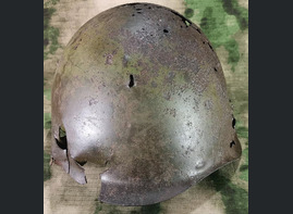 Soviet helmet SSh39 / from Kaluga