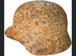 German helmet M35 / from Dukhovshchina