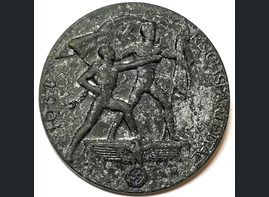 1938 Reichsparteitag badge / from Königsberg