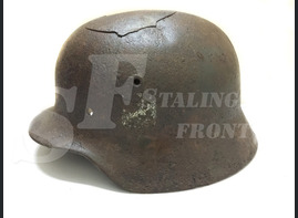 Steel helmet M40 from Gumrak airfield