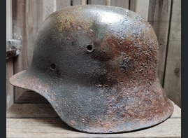 German helmet M42 / from Kursk
