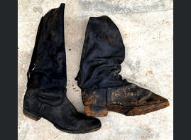German boots / from Novgorod