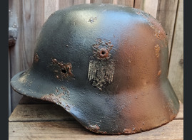 Wehrmacht helmet M35 / from Smolensk