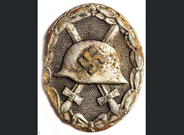 Silver Wound Badge / from Koenigsberg