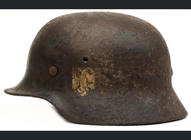 German helmet M40 / from Rzhev