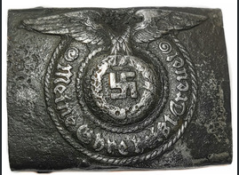 Belt buckle Waffen SS "Meine Ehre heißt Treue" / from Pskov
