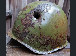 Soviet helmet SS39 / from Smolensk