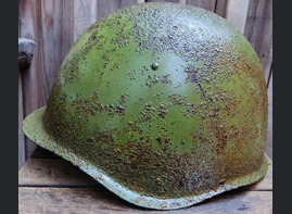 Soviet helmet SSh39 / from Smolensk
