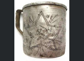 A mug of a soldier of the Red Army / from Novgorod