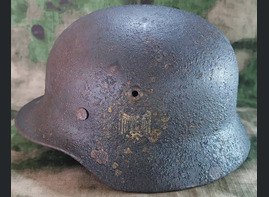 Wehrmacht helmet M40 / from Bobruysk