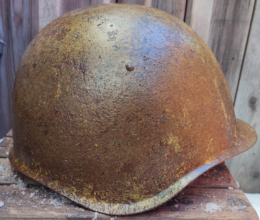 Soviet helmet SSh39 / from Belarus