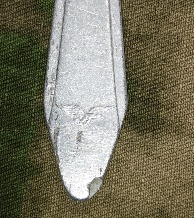Luftwaffe fork (Denazification) / from Stalingrad