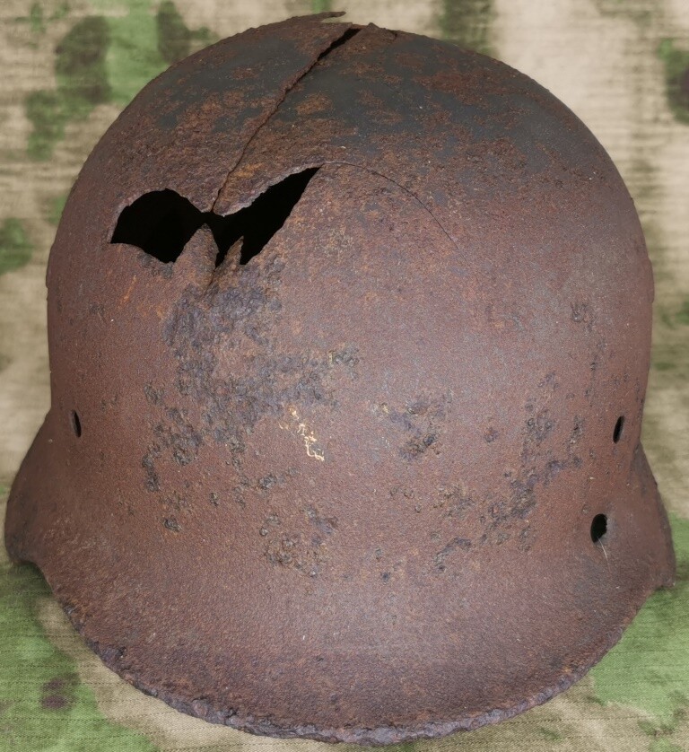 German helmet M40 / from Tver