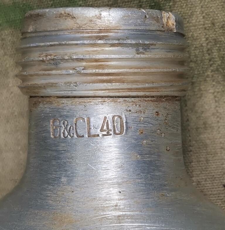 German flask / from Staraya Russa