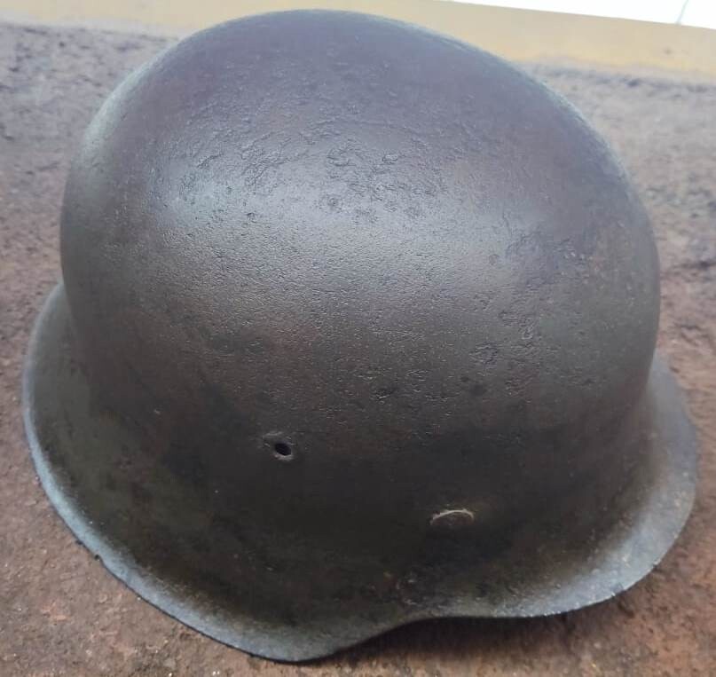 German helmet M42 / from Konigsberg