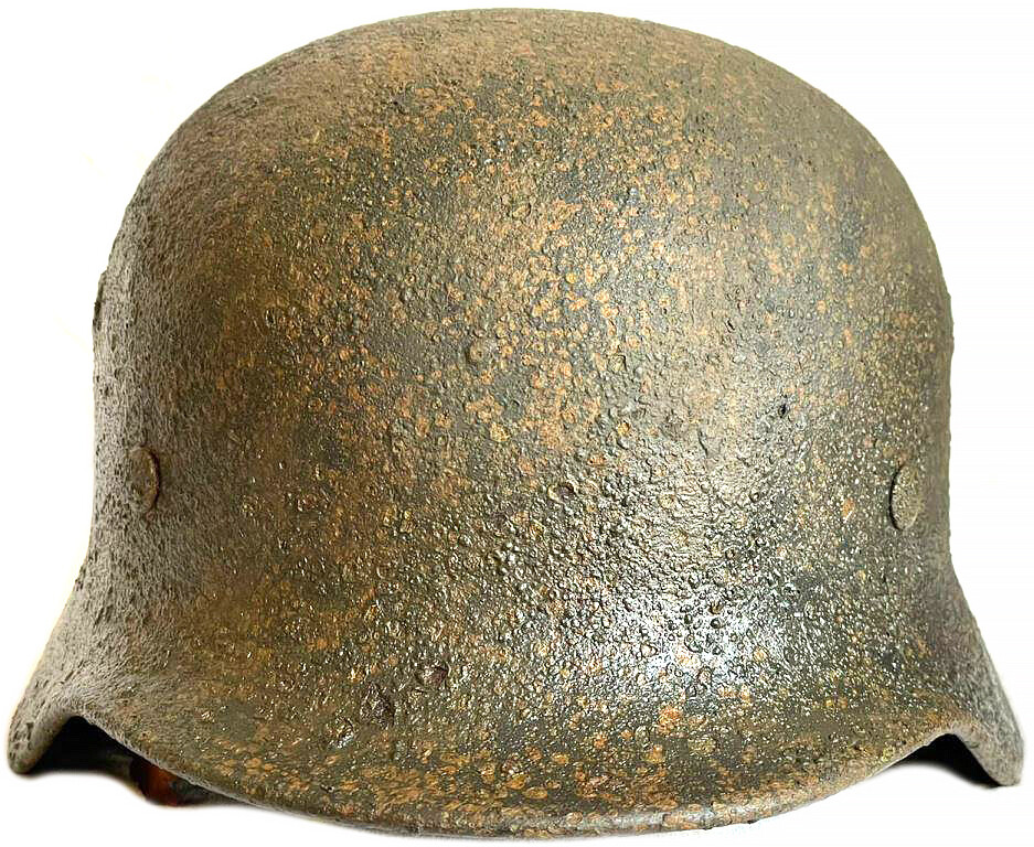 German helmet M40 / from Konigsberg