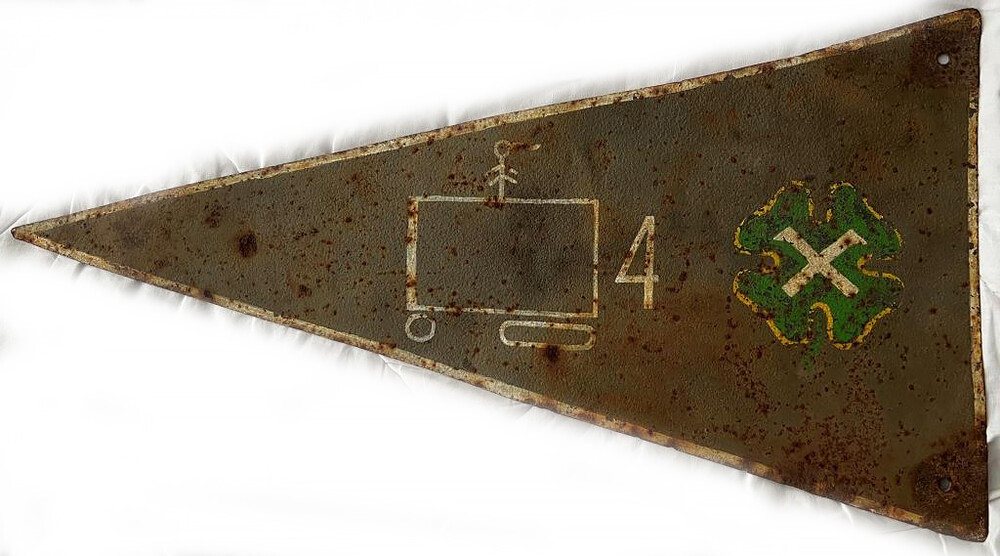 Pointer of the 71st infantry division / from Stalingrad