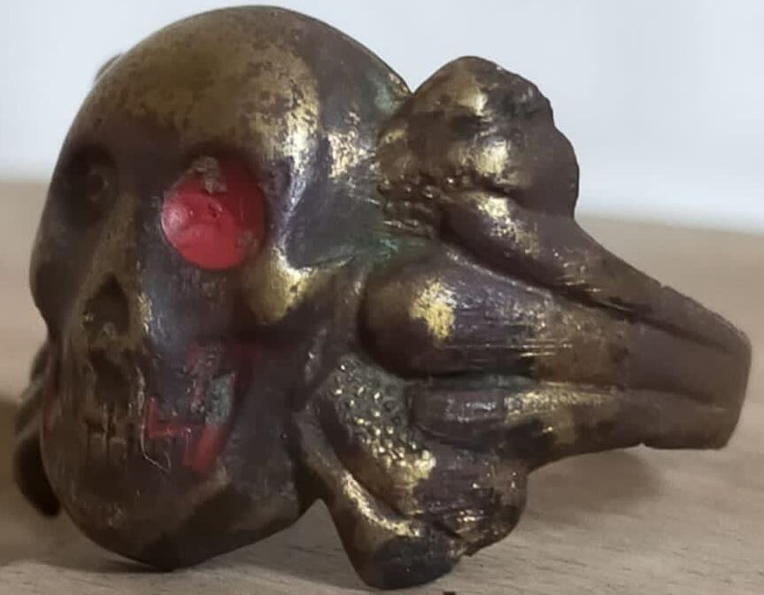 German skull ring / from Konigsberg