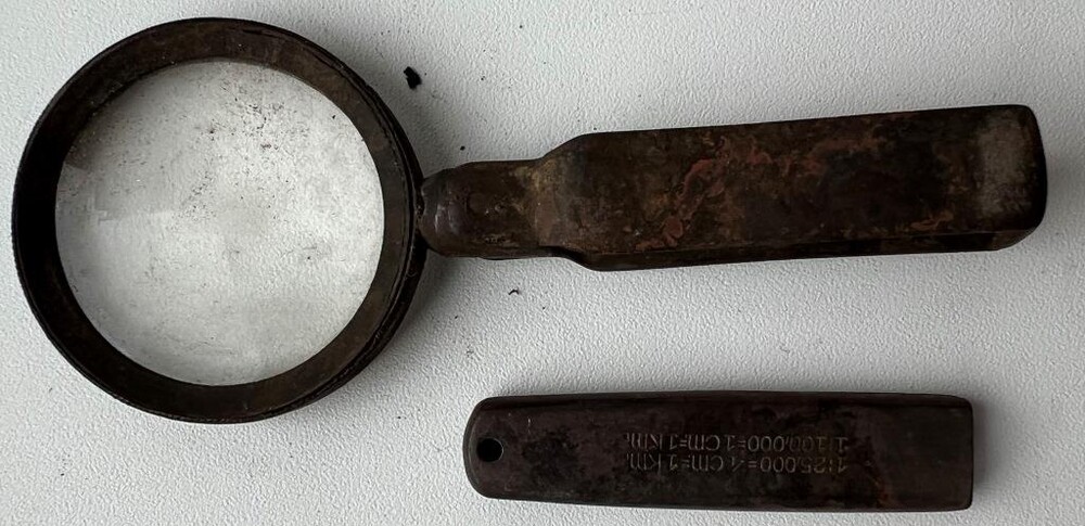 Magnifying glassr / from Demyansk