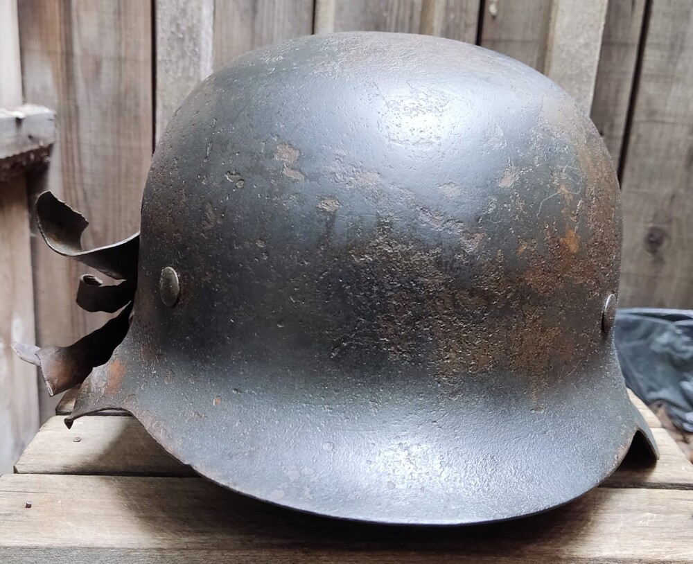 Wehrmacht helmet M42 / from Belarus