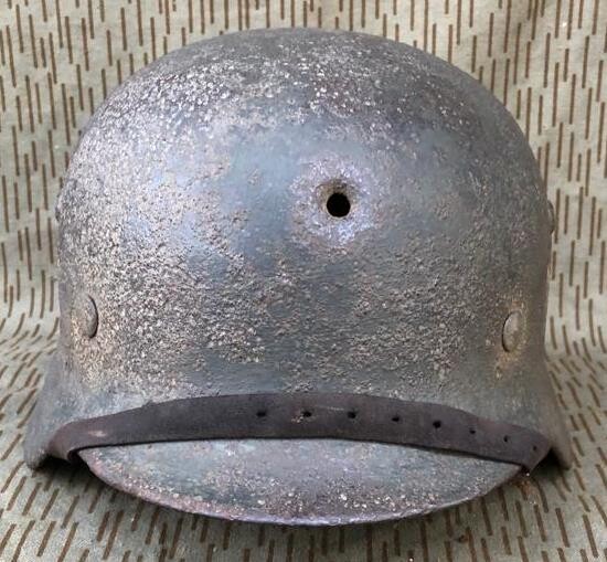 Wehrmacht helmet M35 DD / from Voronezh 