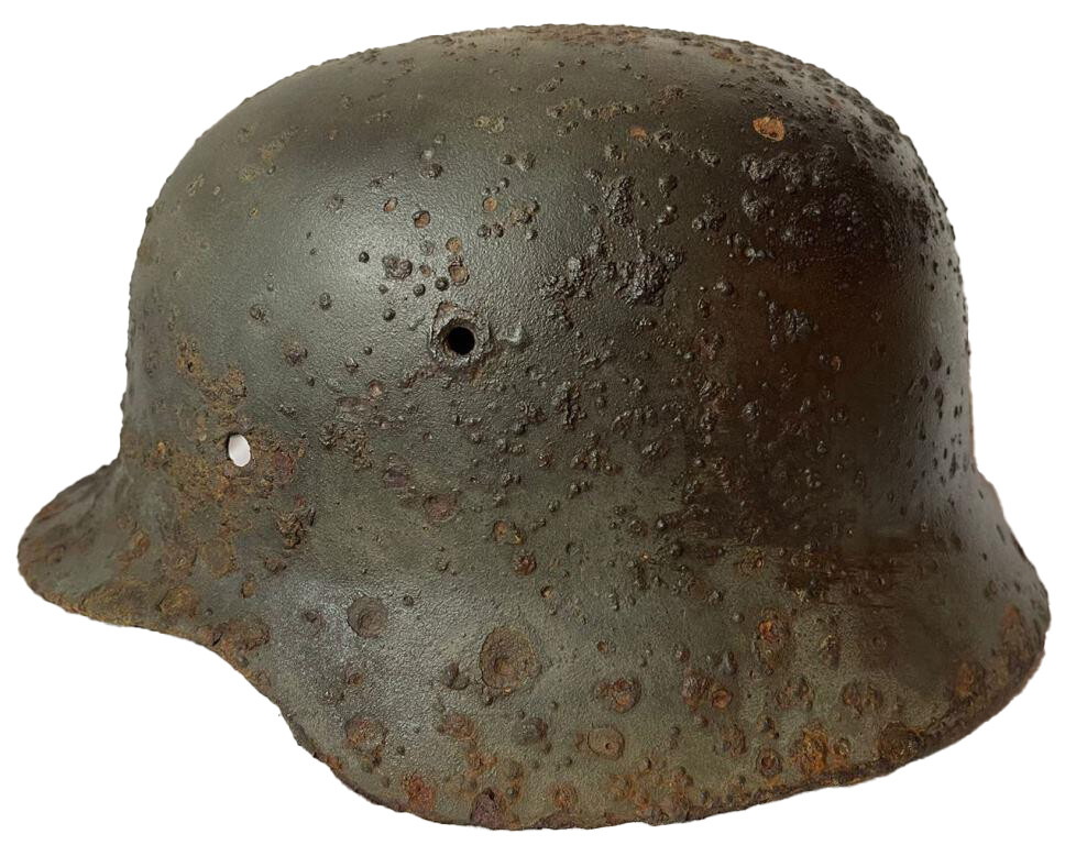 Waffen SS helmet + SS-items / from Karelia