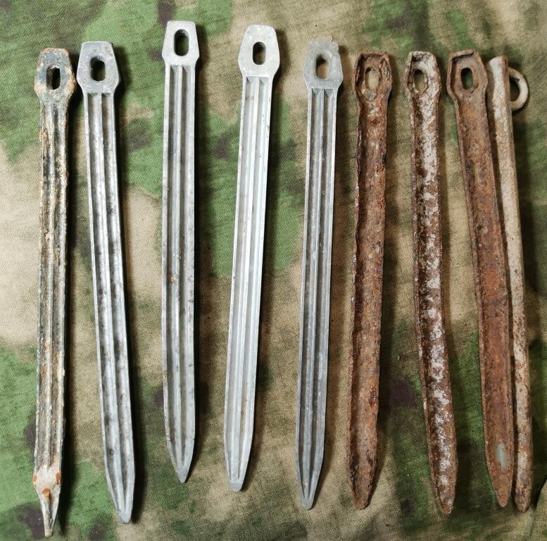 German tent pegs / from Stalingrad 