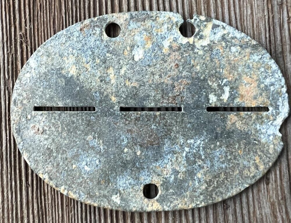 German dogtag 3.PI.ERS.BTL.86 from Stalingrad