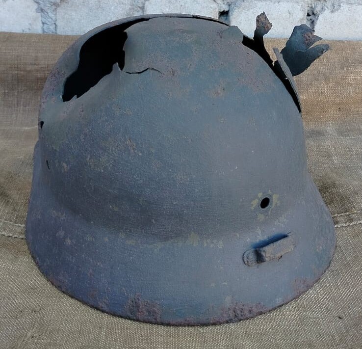 Hungarian helmet M37 / from Ostrogorzhsk 