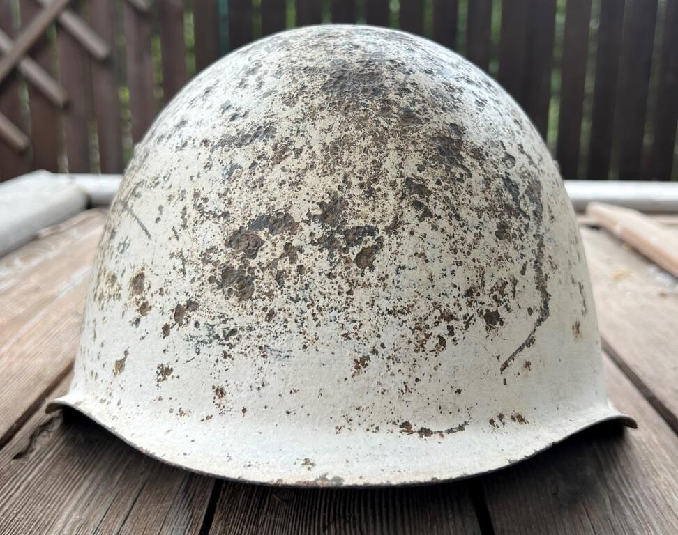 Soviet helmet SSh39 / from Leningrad 