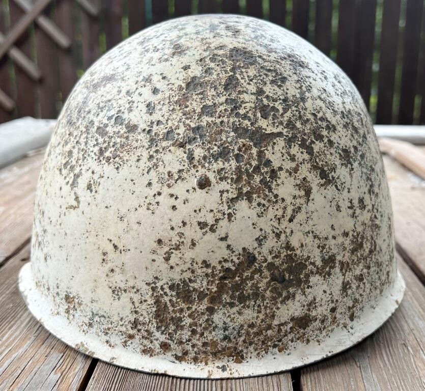 Soviet helmet SSh39 / from Leningrad 