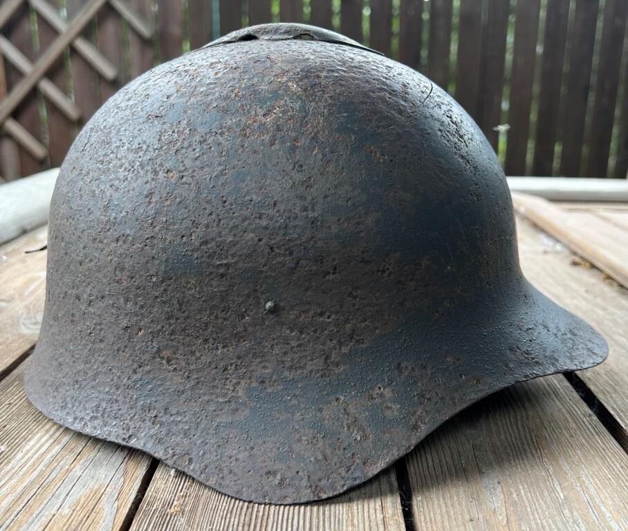 Soviet helmet SSh36 / from Stalingrad