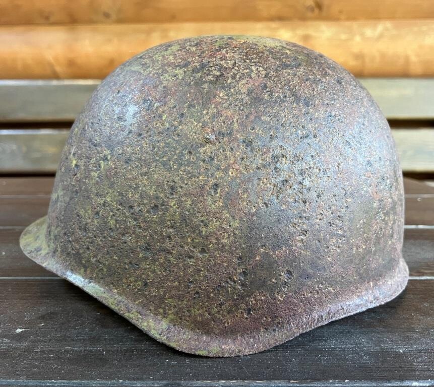 Soviet helmet SSh39 / from Stalingrad