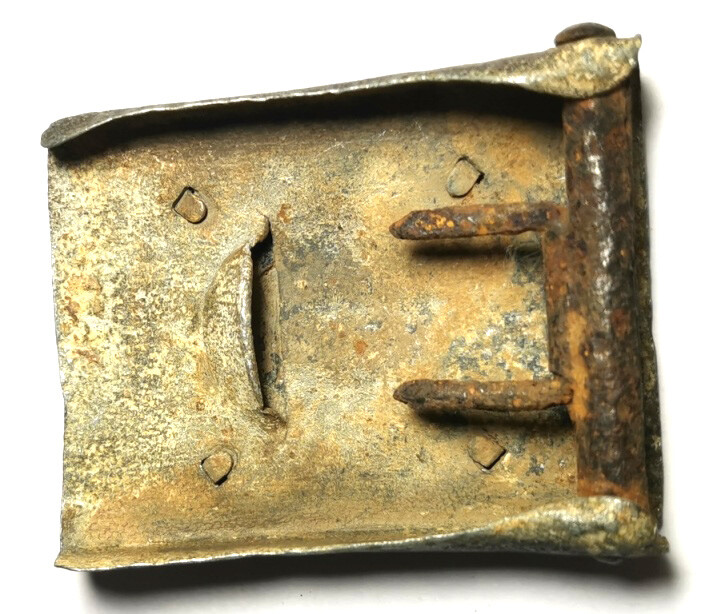 Wehrmacht belt buckle "Gott mit Uns" / from Stalingrad