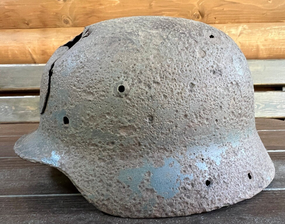 German helmet M35 / from Novgorod