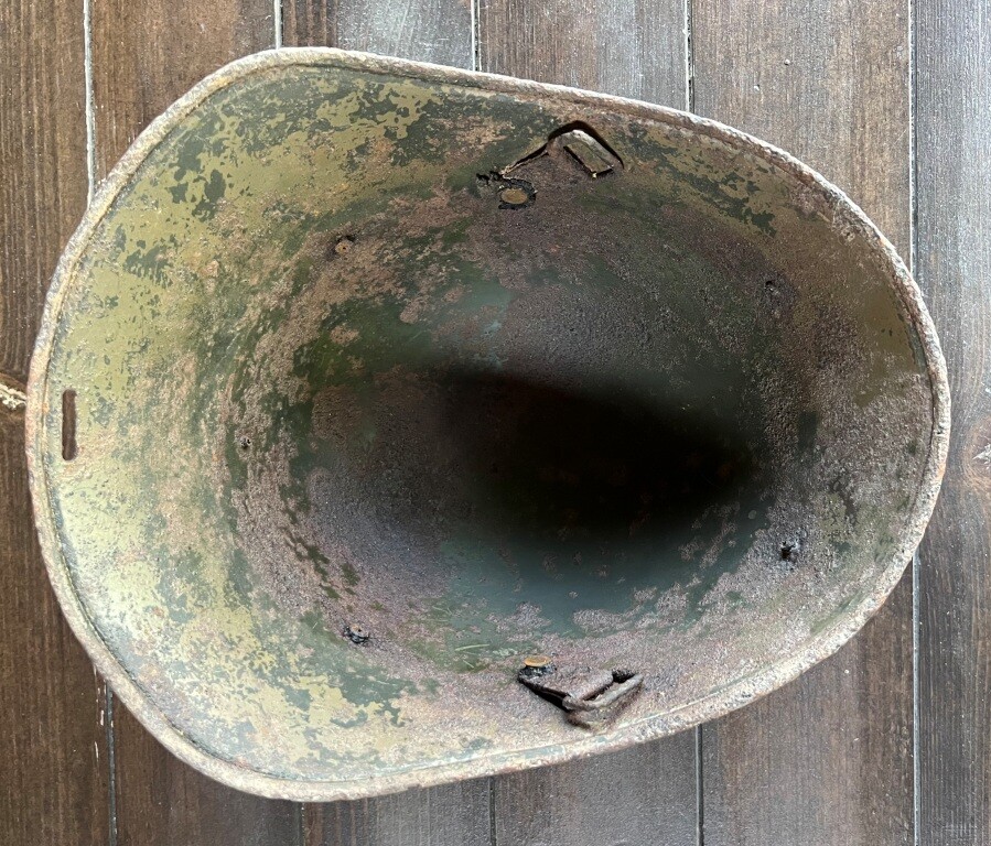 Romanian helmet / from Stalingrad 