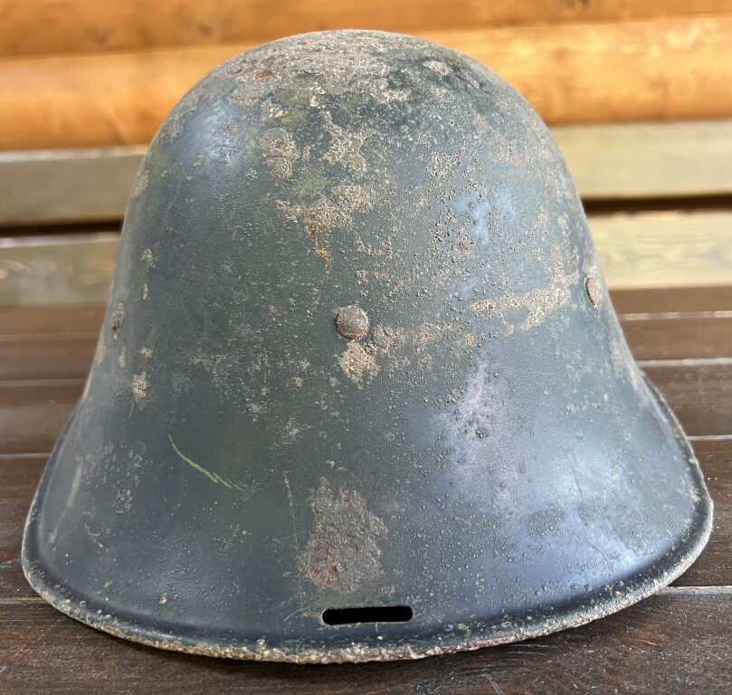 Romanian helmet / from Stalingrad 