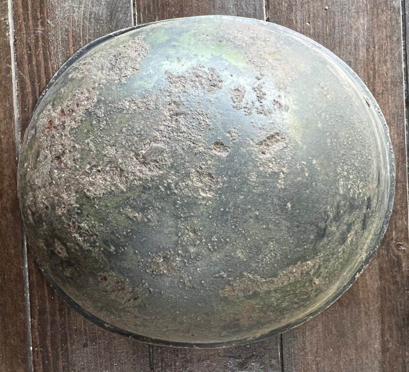 Romanian helmet / from Stalingrad 