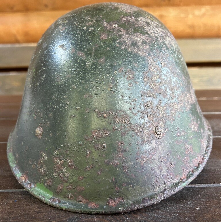 Romanian helmet / from Stalingrad 