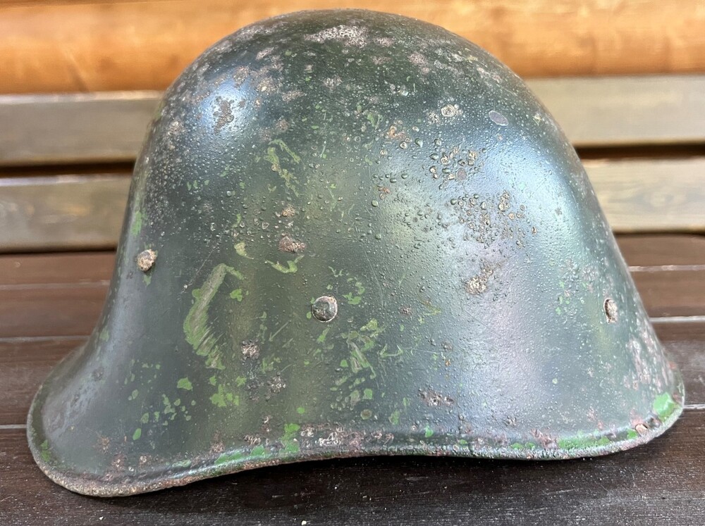 Romanian helmet / from Stalingrad 