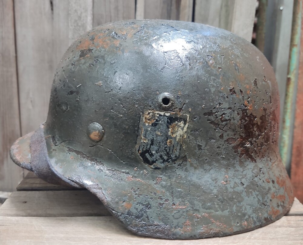 Wehrmacht helmet M35 DD / from Kalinin