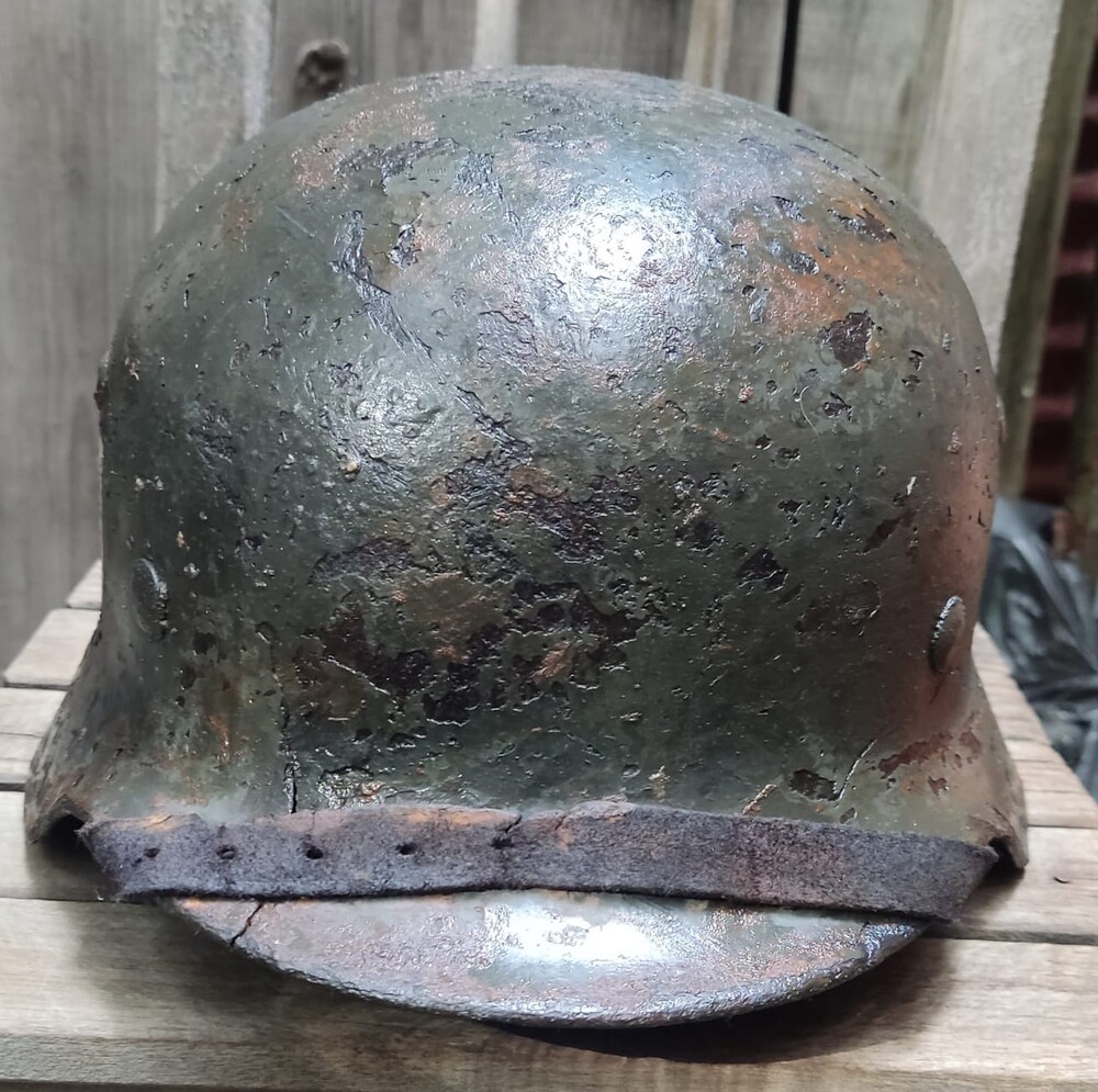 Wehrmacht helmet M35 DD / from Kalinin