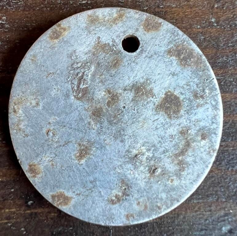 Romanian dogtag / from Stalingrad