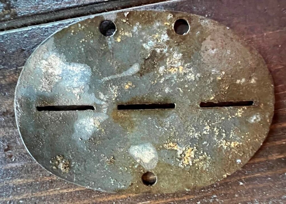 Romanian dogtag / from Stalingrad