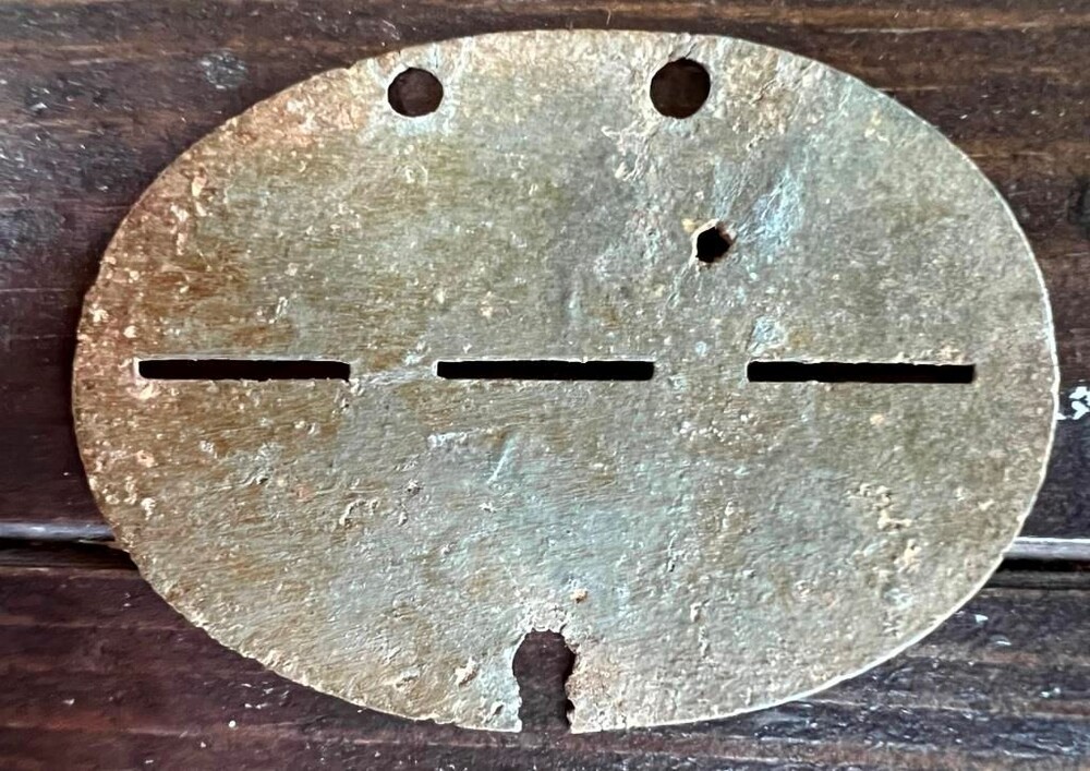 Romanian dogtag / from Stalingrad